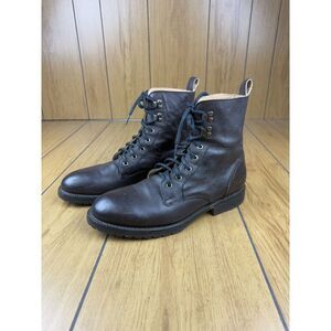 John Fluevog Lace‎ up Ankle Boots Combat Boots Men 9 women 11